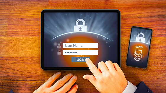 Password security illustration